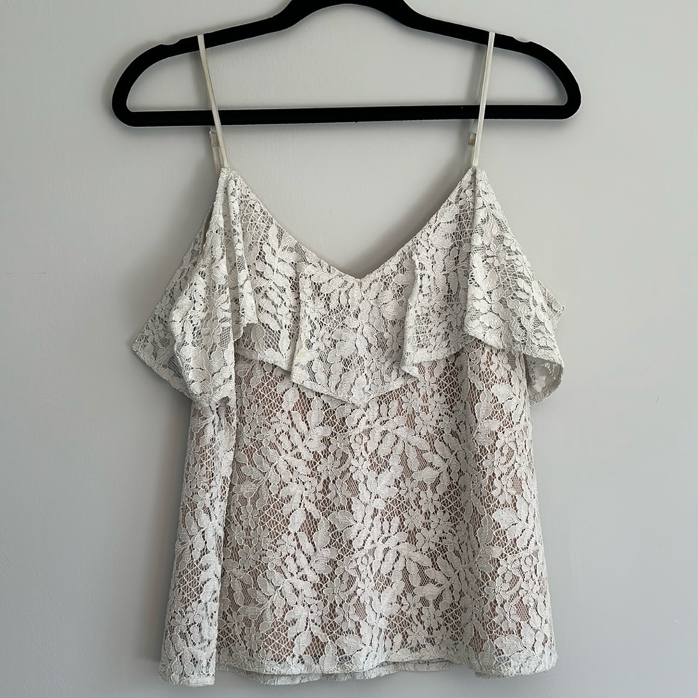 WAYF Lace Top, Size S